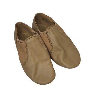 Stelle Girl's Toddler Dance Jazz Shoes Beige‎ Tan Camel - Size 11